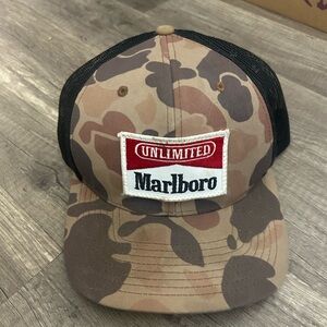 Marlboro Unlimited Camouflage Trucker Hat